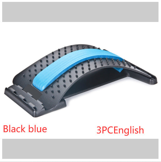 Ergonomic Back Stretcher: Non-Electric, Plastic, - Perfect for Home and Office Use