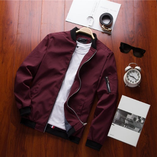 Casual Baseball  Jacket for Men