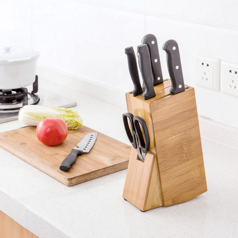 Bamboo Kitchen Knife Holder