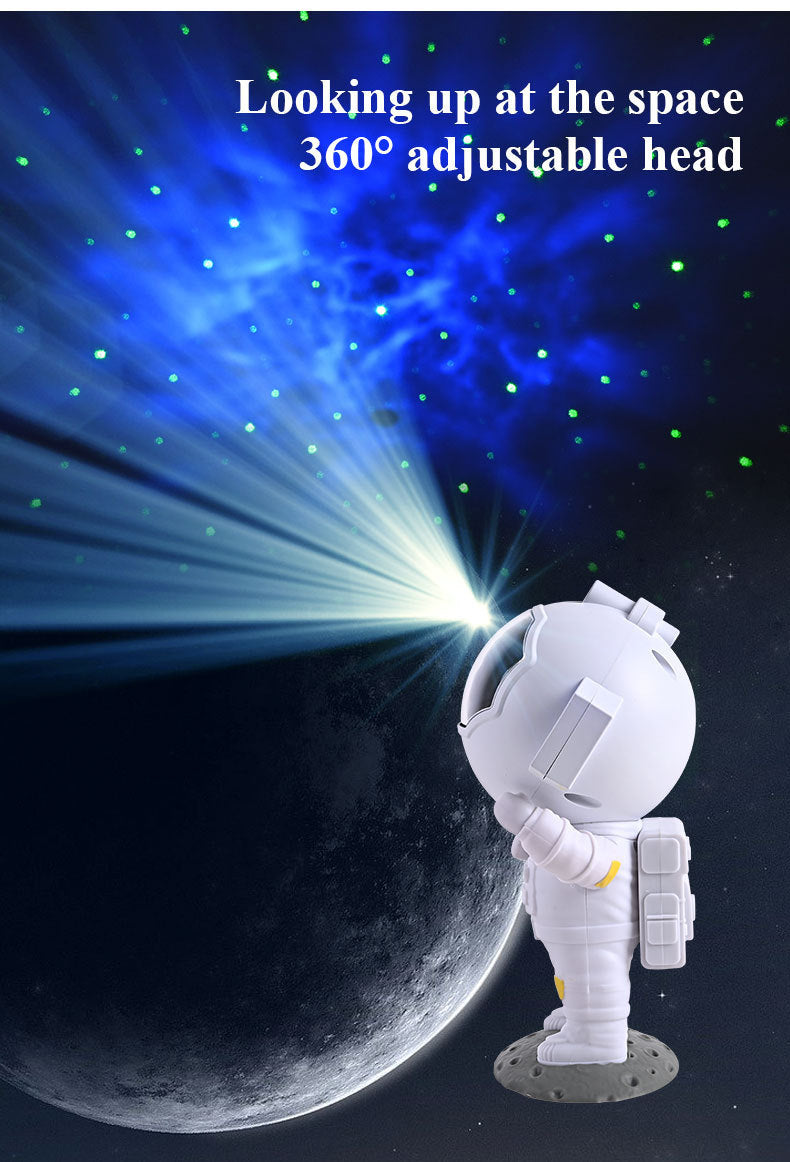 Astronaut Galaxy Star Projector- Room Decor