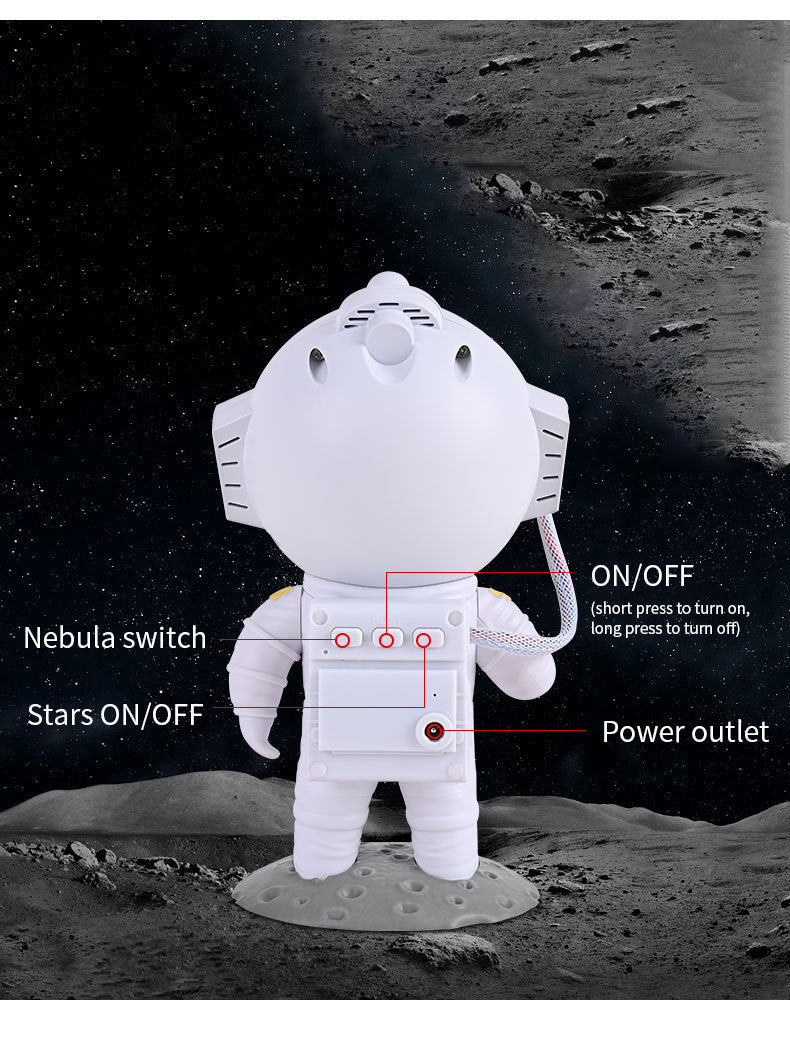 Astronaut Galaxy Star Projector- Room Decor