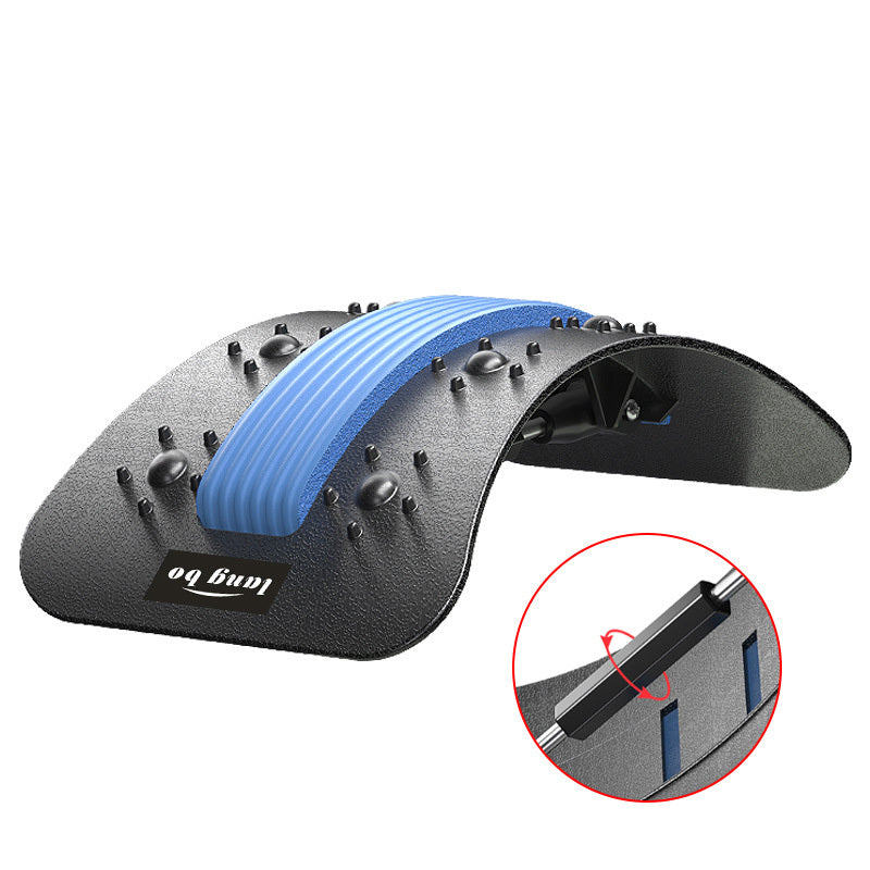 Ergonomic Back Stretcher: Non-Electric, Plastic, - Perfect for Home and Office Use