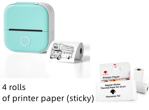 Portable Mini Thermal Label Printer - Shoptheworld