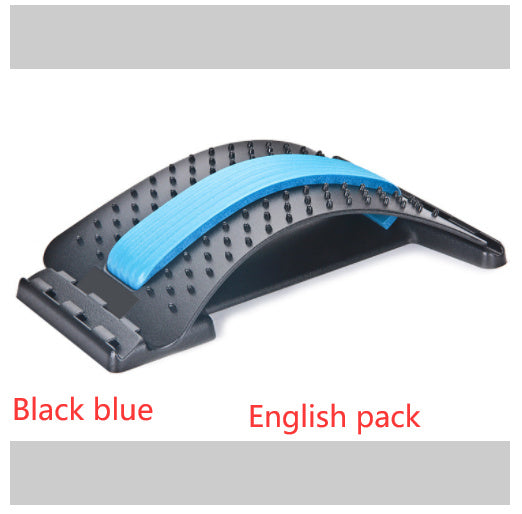 Ergonomic Back Stretcher: Non-Electric, Plastic, - Perfect for Home and Office Use