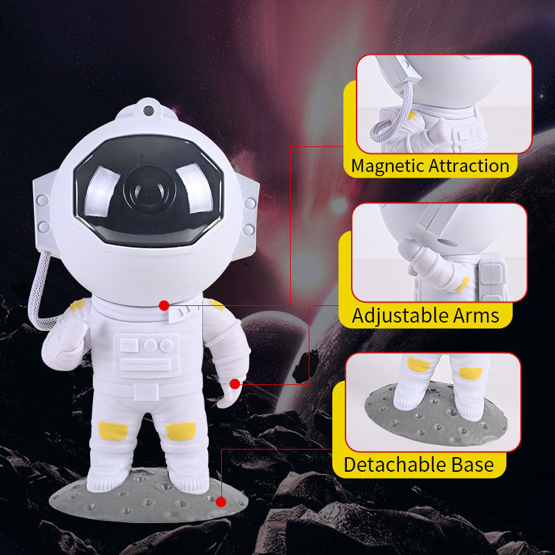 Astronaut Galaxy Star Projector- Room Decor