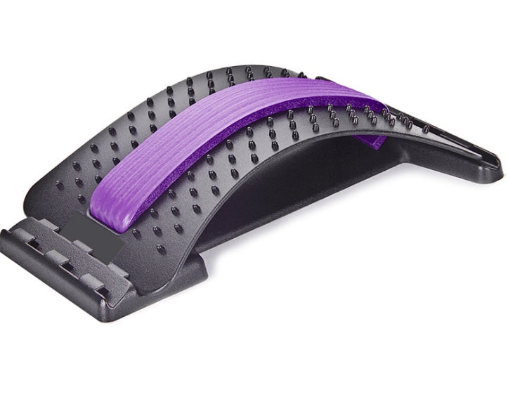 Ergonomic Back Stretcher: Non-Electric, Plastic, - Perfect for Home and Office Use