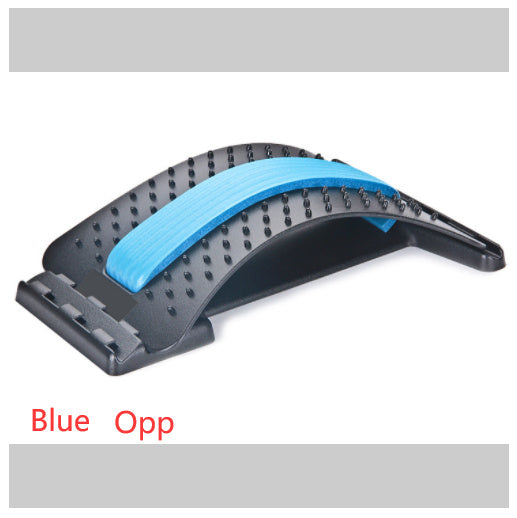 Ergonomic Back Stretcher: Non-Electric, Plastic, - Perfect for Home and Office Use