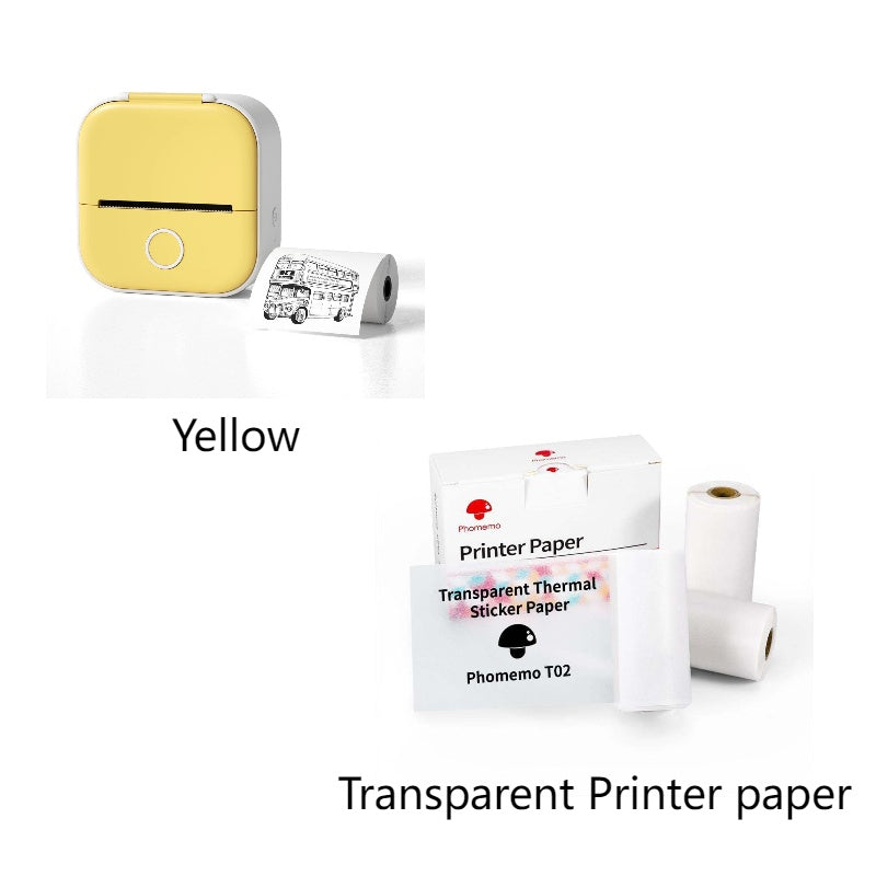 Portable Mini Thermal Label Printer - Shoptheworld