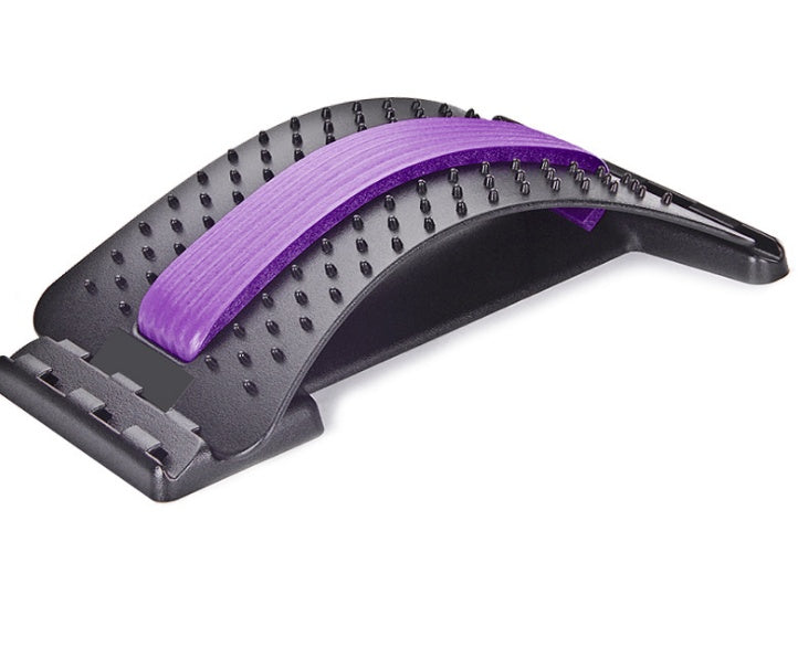 Ergonomic Back Stretcher: Non-Electric, Plastic, - Perfect for Home and Office Use