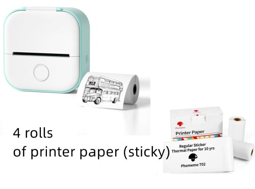 Portable Mini Thermal Label Printer - Shoptheworld