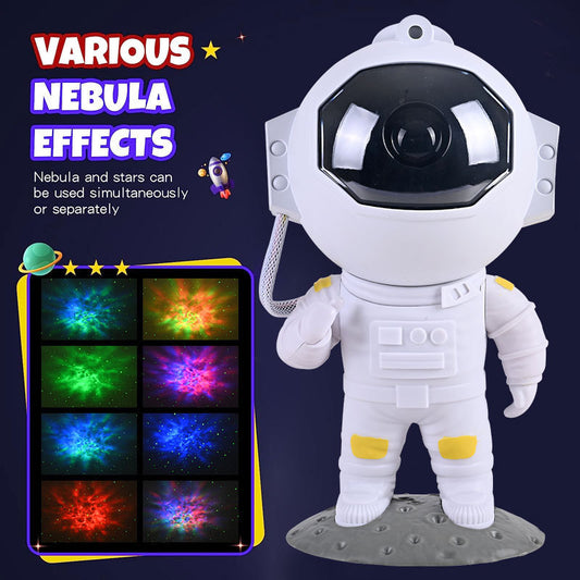 Astronaut Galaxy Star Projector- Room Decor