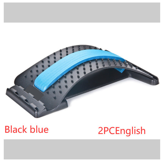 Ergonomic Back Stretcher: Non-Electric, Plastic, - Perfect for Home and Office Use