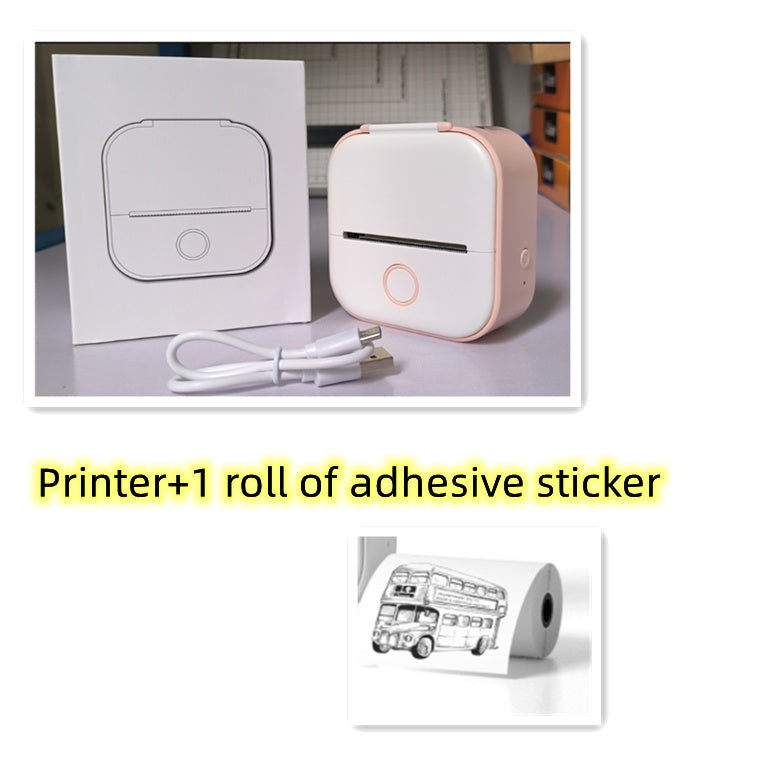 Portable Mini Thermal Label Printer - Shoptheworld