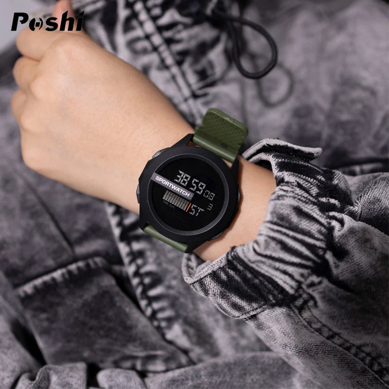 Waterproof Digital Sport Wristwatch for Man