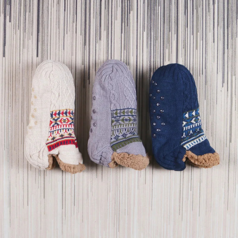 Unisex Fall and Winter Floor Socks For Indoors