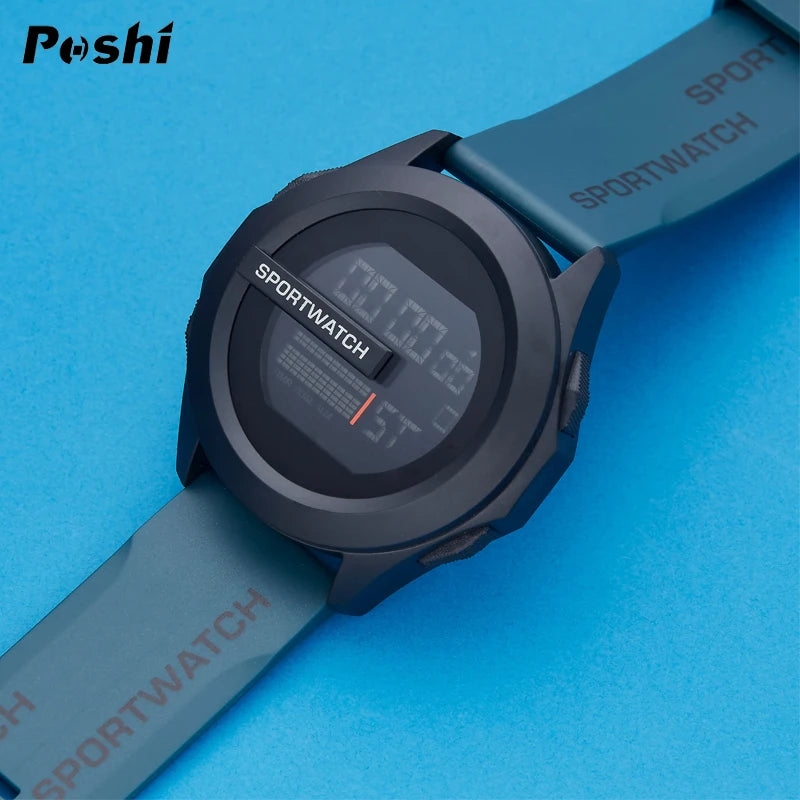 Waterproof Digital Sport Wristwatch for Man