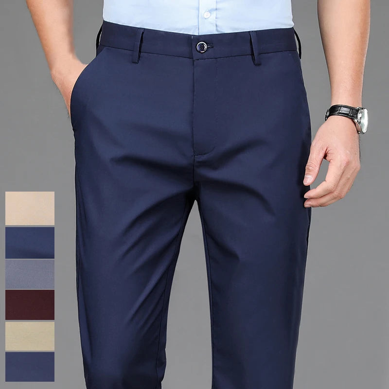 Smart Casual Men's Trousers - Office