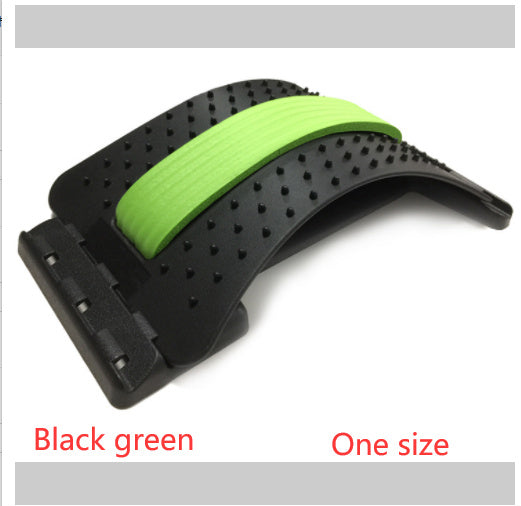 Ergonomic Back Stretcher: Non-Electric, Plastic, - Perfect for Home and Office Use