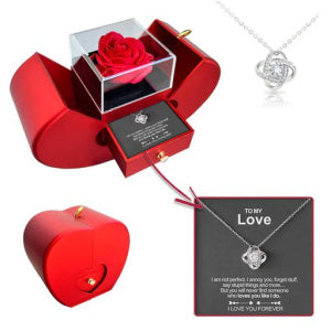 Eternal Rose Necklace For  Mother's Day Valentine's Day Gifts