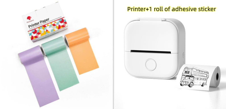 Portable Mini Thermal Label Printer - Shoptheworld