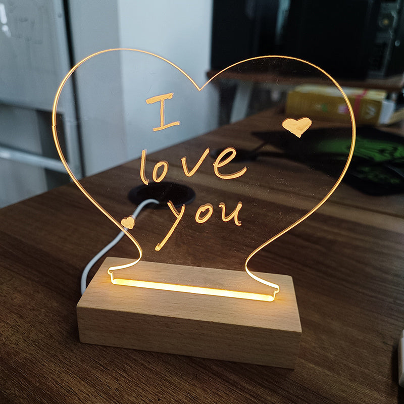 Creative Note Board Night Light . - Shoptheworld