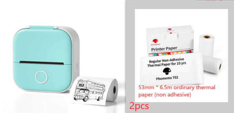 Portable Mini Thermal Label Printer - Shoptheworld