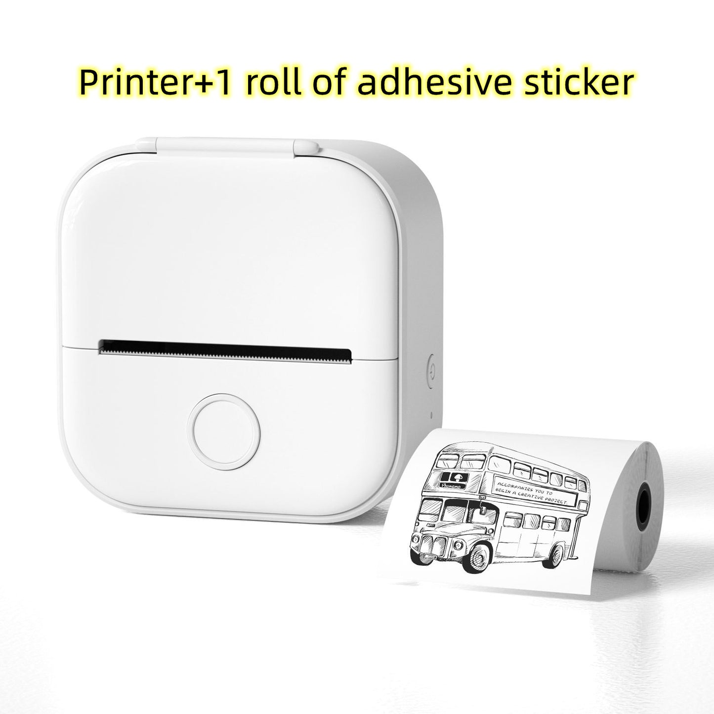 Portable Mini Thermal Label Printer - Shoptheworld