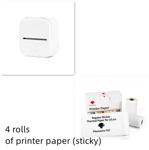 Portable Mini Thermal Label Printer - Shoptheworld