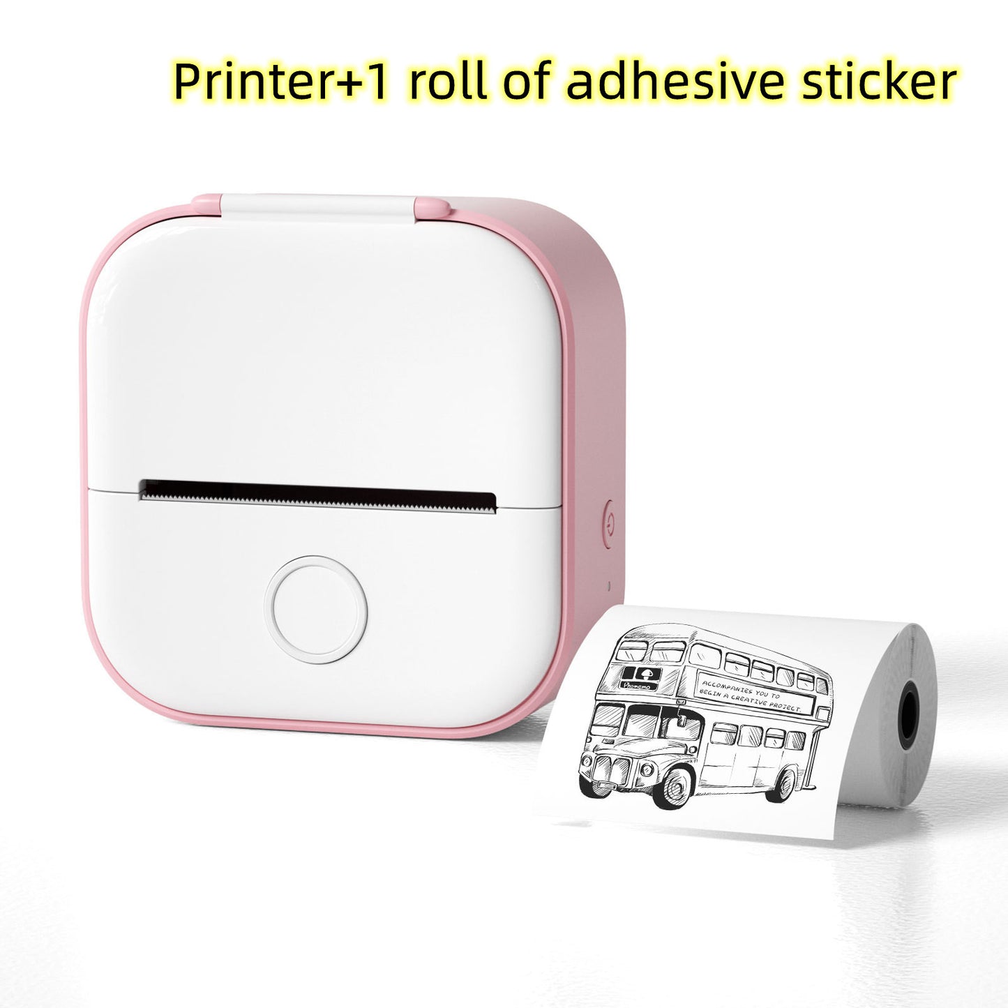 Portable Mini Thermal Label Printer - Shoptheworld