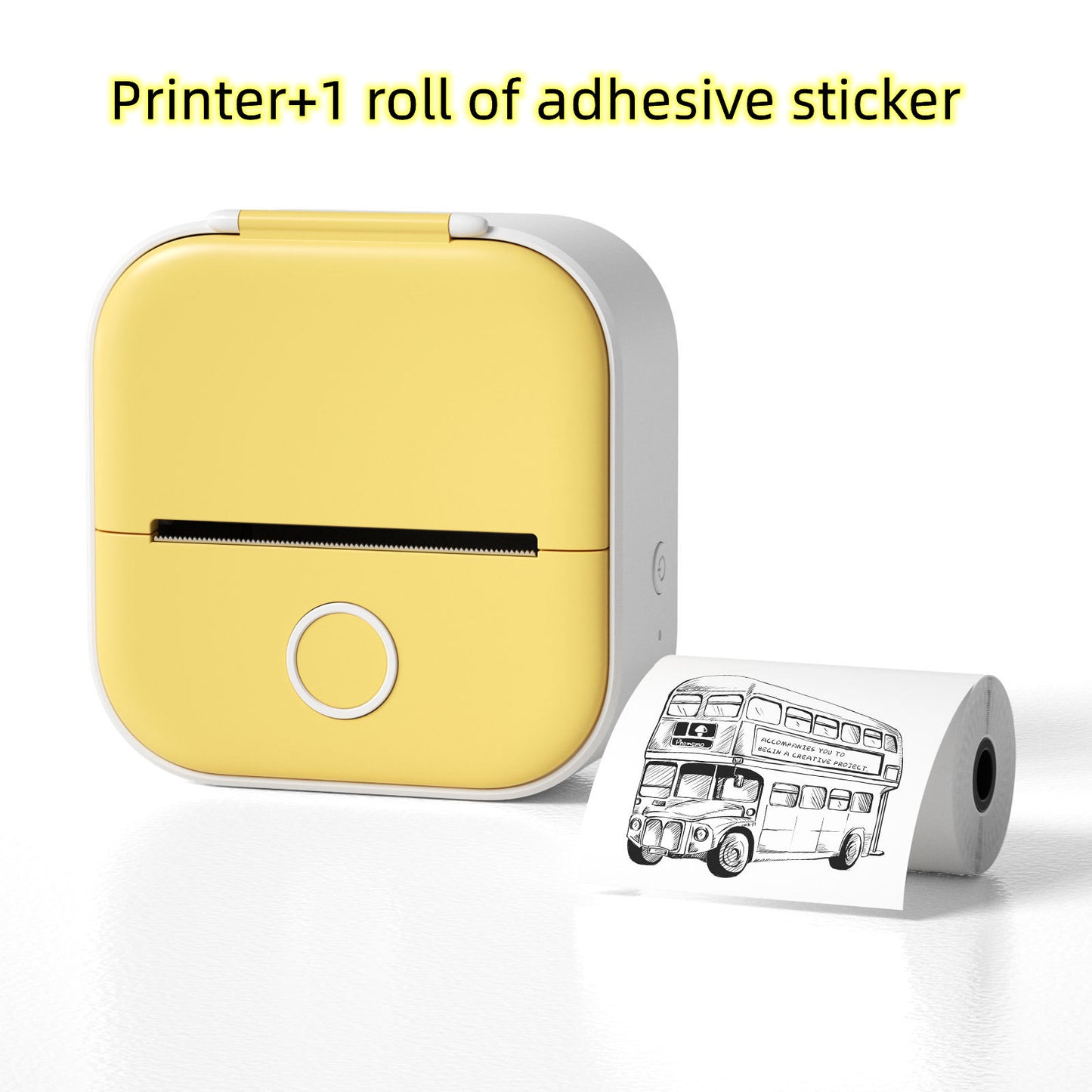 Portable Mini Thermal Label Printer - Shoptheworld